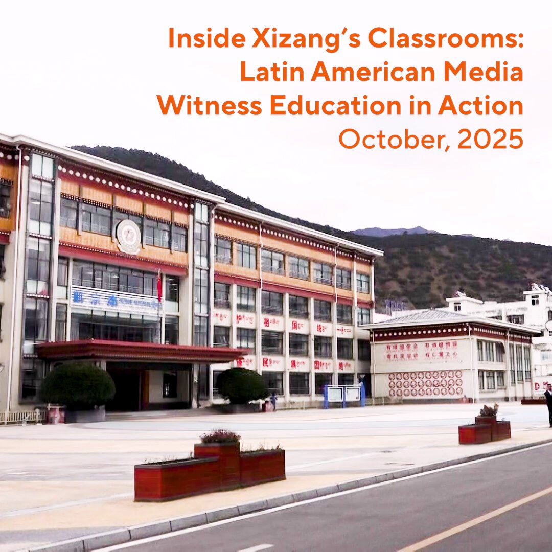 Latin Amerikalı Gazeteciler Nyingchi'deki Eğitim İzlenimlerini Paylaştı