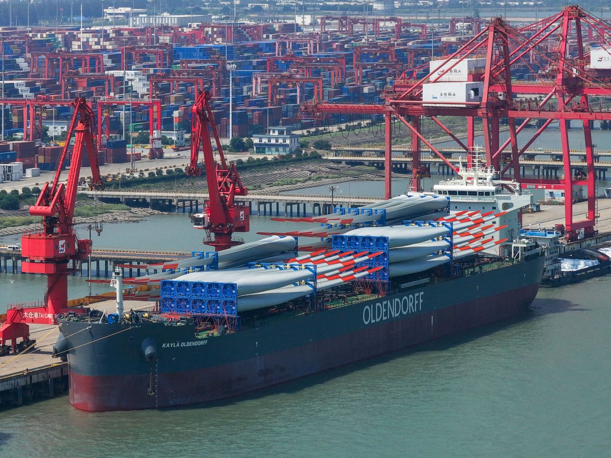 Çin'de İlk 10 Ayda Dış Ticaret Hacmi 37,31 Trilyon Yuan'a Ulaştı