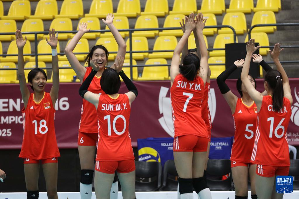 Çin, Asya Kıtası U16 Voleybol Şampiyonası'nda Çeyrek Finalde Hong Kong Çin'i 3-0 Mağlup Etti