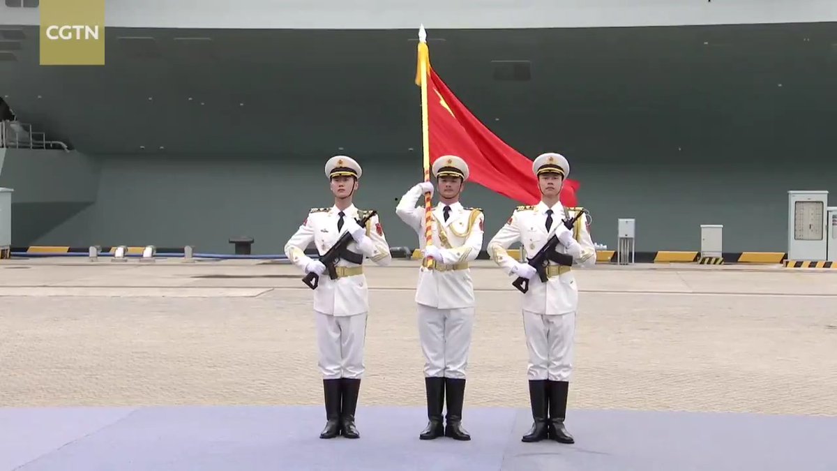 Çin'in Üçüncü Uçak Gemisi Fujian Hizmete Girdi