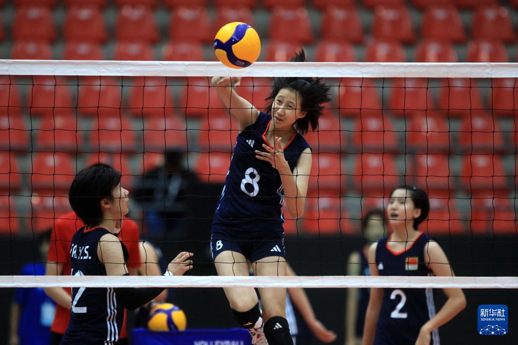 Çin, U16 Asya Kadın Voleybol Şampiyonası'nda Yarı Finale Yükseldi