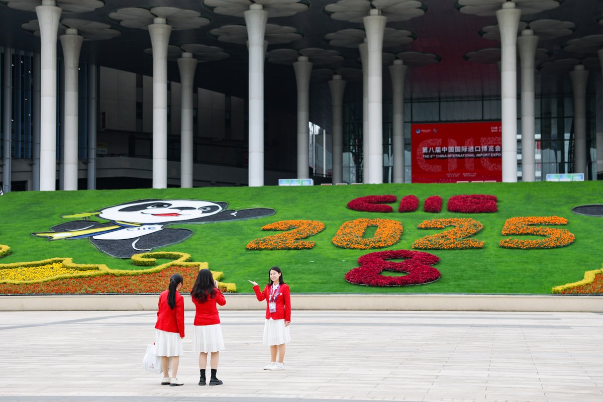 8. Çin Uluslararası İthalat Fuarı, Shanghai'da Kapılarını Açıyor