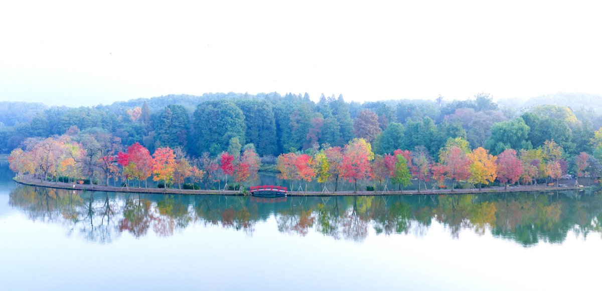 Çin'de Erken Kış Manzaraları Mevsim Geçişini İşaret Ediyor