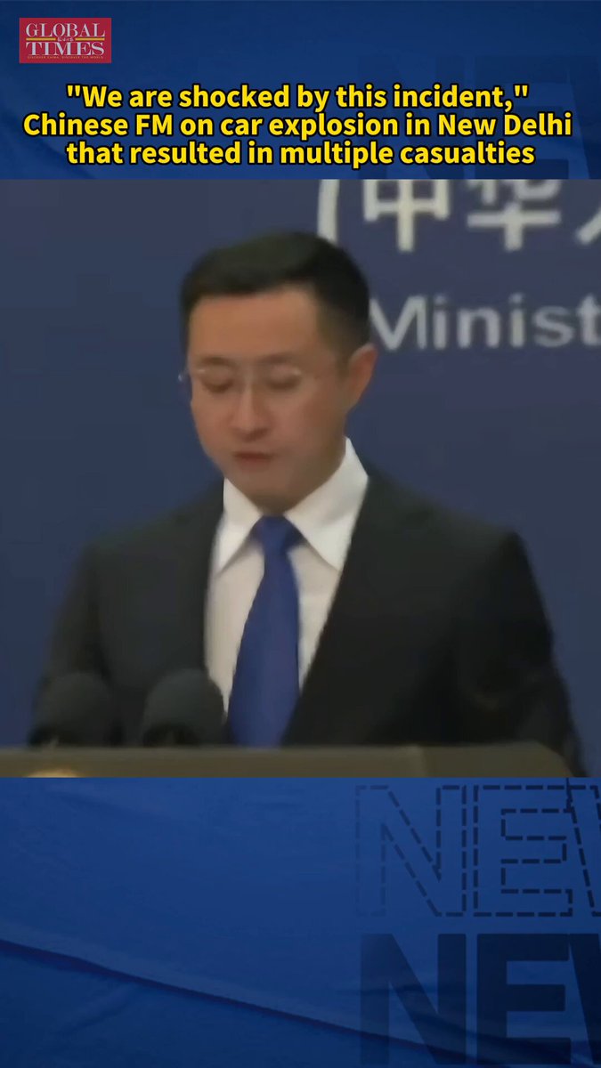 Yeni Delhi'deki Araç Patlaması: Çin Dışişleri'nden Taziye Mesajı