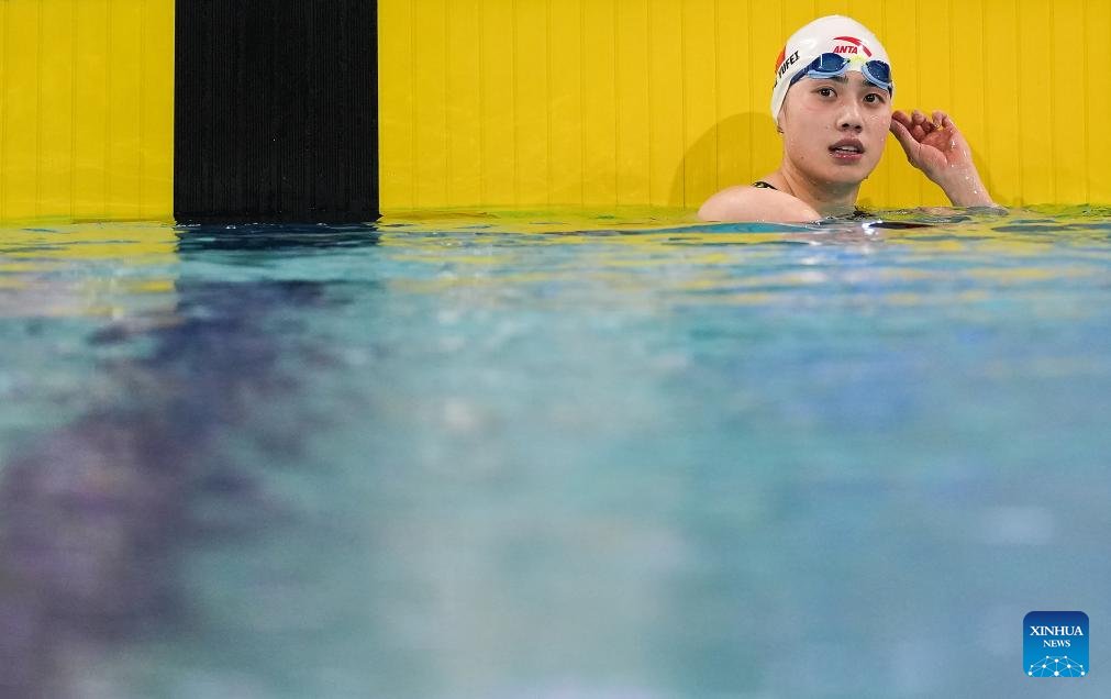 Zhang Yufei, 15. Ulusal Oyunlar'da 100m Kelebekte Unvanını Korudu