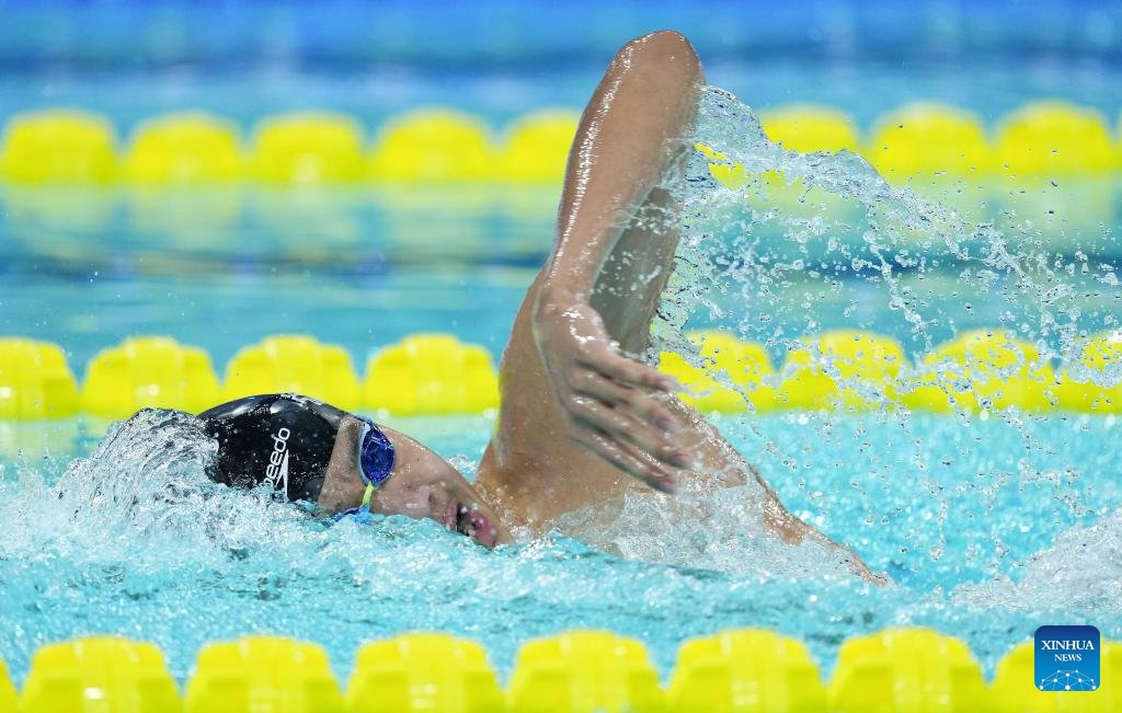 Genç Yüzücü Zhang Zhanshuo, 800 Metre Serbestte Rekor Kırdı