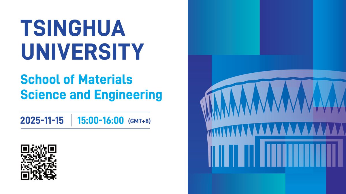 Tsinghua Üniversitesi Malzeme Bilimi ve Mühendisliği Fakültesi Canlı Tanıtım Yapıyor