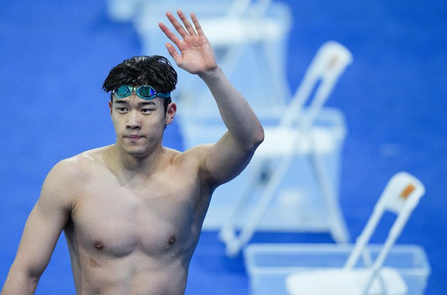 Pan Zhanle, Çin Ulusal Oyunları'nda 100 Metre Serbestte Şampiyon Oldu