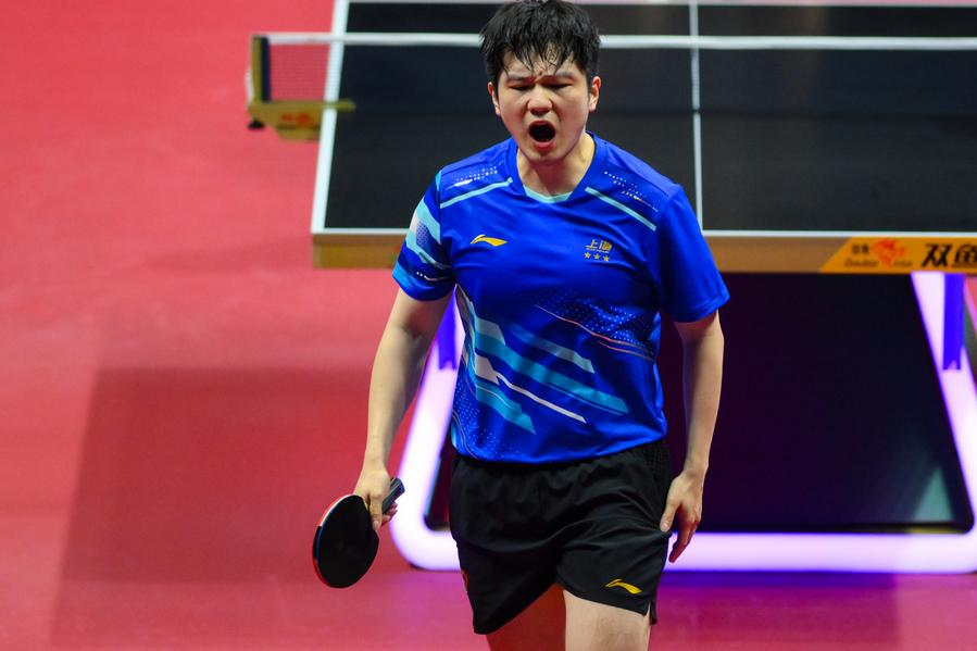 Fan Zhendong, 15. Ulusal Oyunlar'da Masatenisinde Finalde