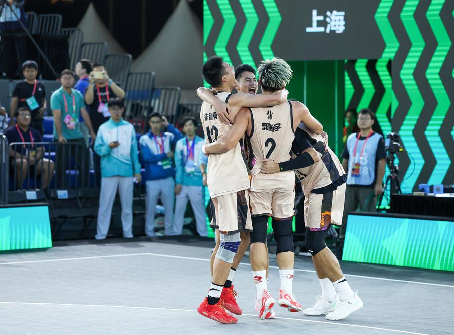 15. Ulusal Oyunlar'da 3x3 Basketbol Şampiyonları Belli Oldu: Shanghai ve Shandong Altın Madalya Kazandı