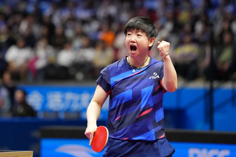 Sun Yingsha ve Wang Manyu, 15. Ulusal Oyunlar'da Kadınlar Tek Finalinde Karşılaşacak