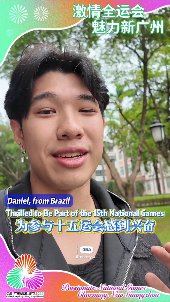 Brezilyalı Daniel, 15. Ulusal Oyunlar'da Çocuklarla Sporun Büyüsünü Paylaştı