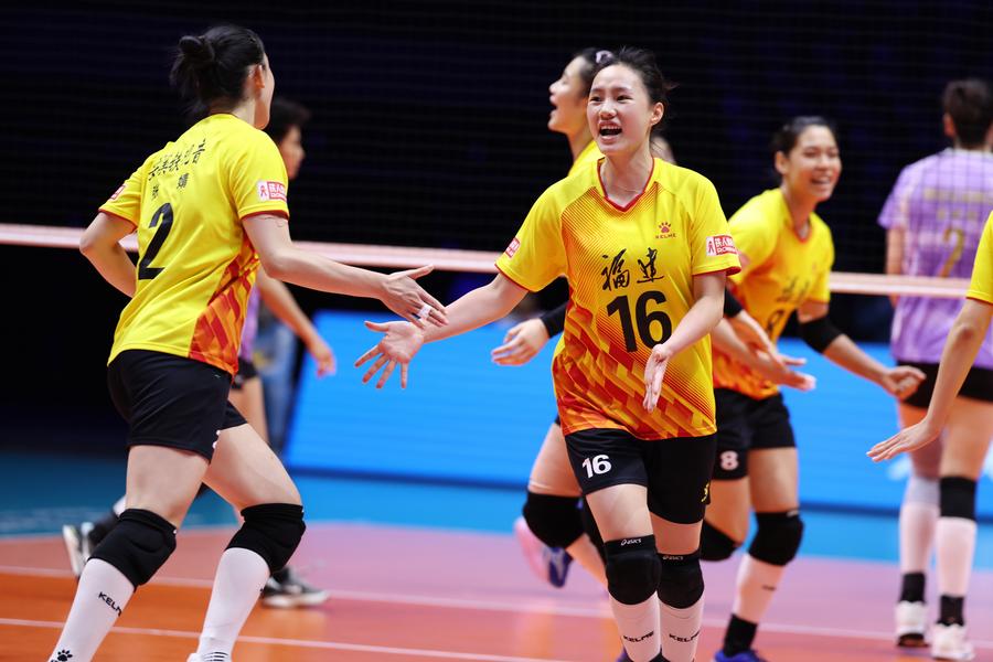 Milli Oyunlar'da Kadınlar Voleybolunda Şampiyon Tianjin Şok Mağlubiyet Aldı