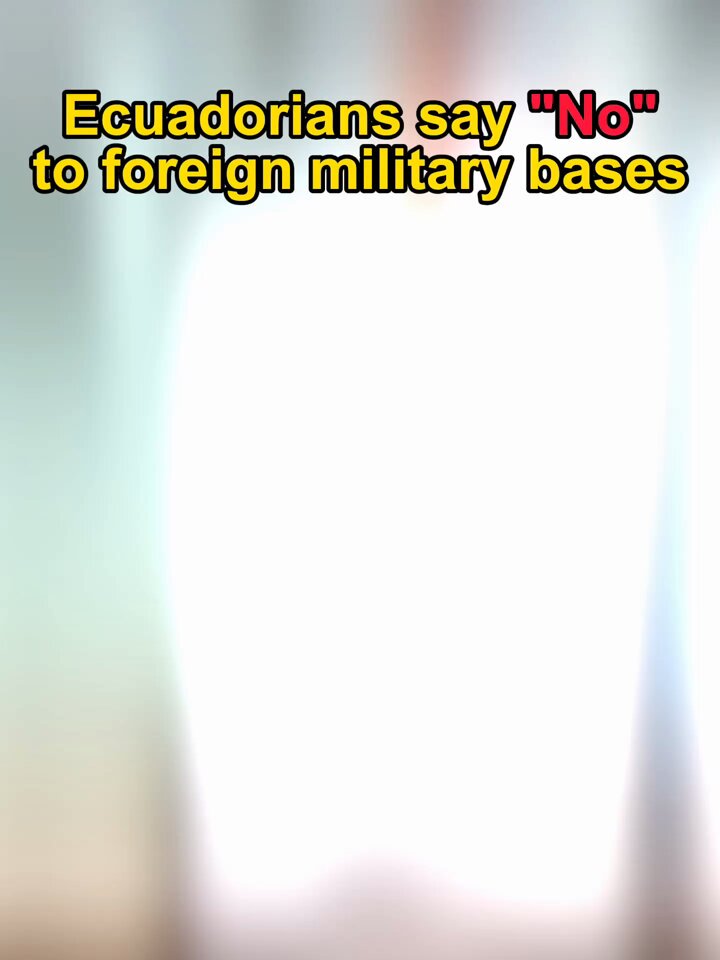 Ekvador Halkı Yabancı Askeri Üslerine Ret Oyu Kullandı