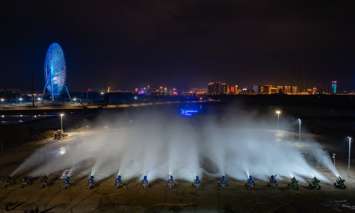 Harbin Buz ve Kar Dünyası'nda Yeni Sezon Hazırlıkları Başladı