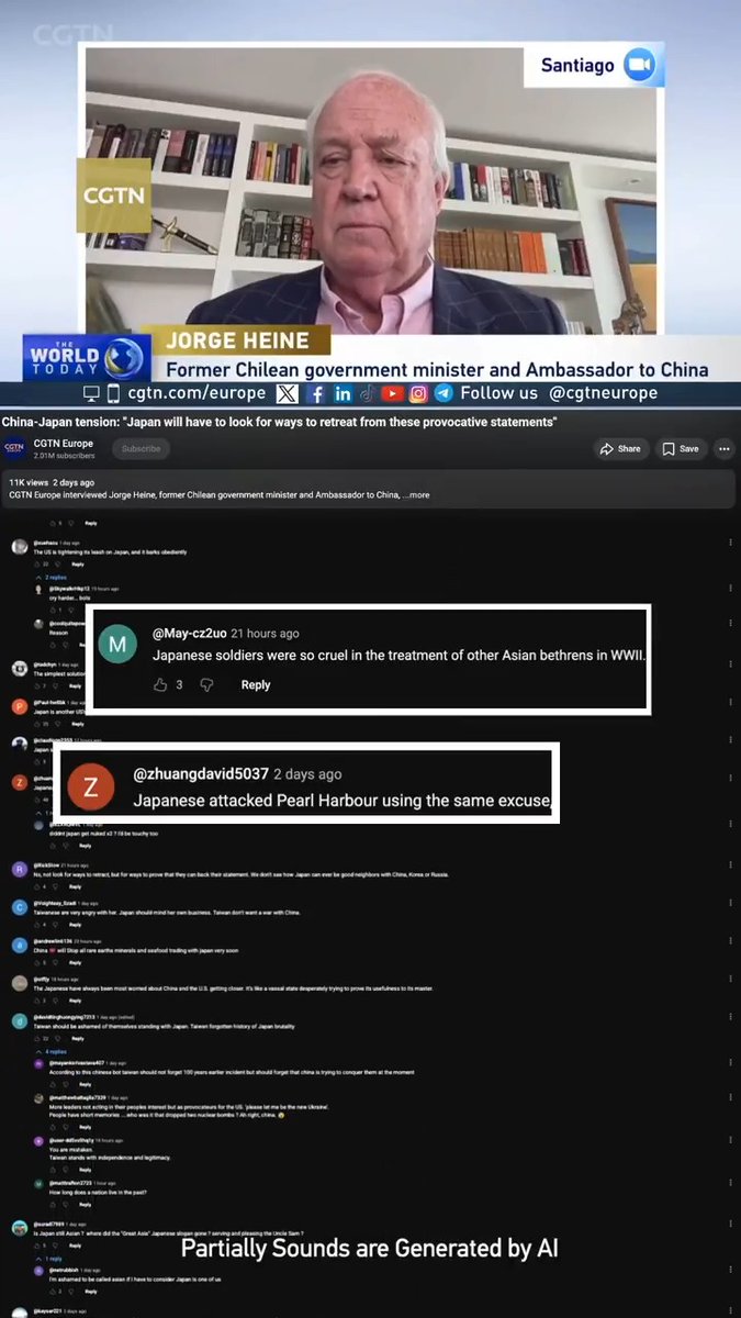 Şili'nin Eski Bakanı Heine'den Çin-Japon Gerilimi Yorumu: Küresel Destek Artıyor