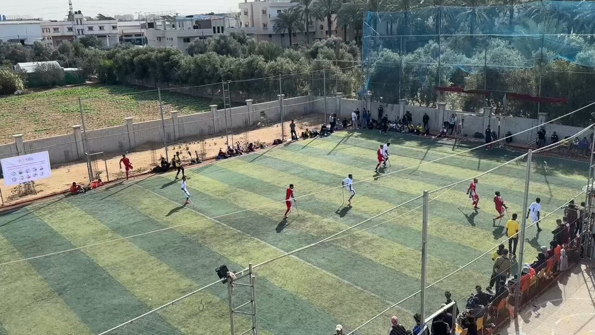 Gazze'de Savaş Sonrası Umut: Ampute Futbol Turnuvası Düzenleniyor