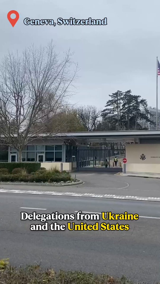 Ukrayna ve ABD, Rusya ile Olası Barış Planı İçin Cenevre'de Görüştü