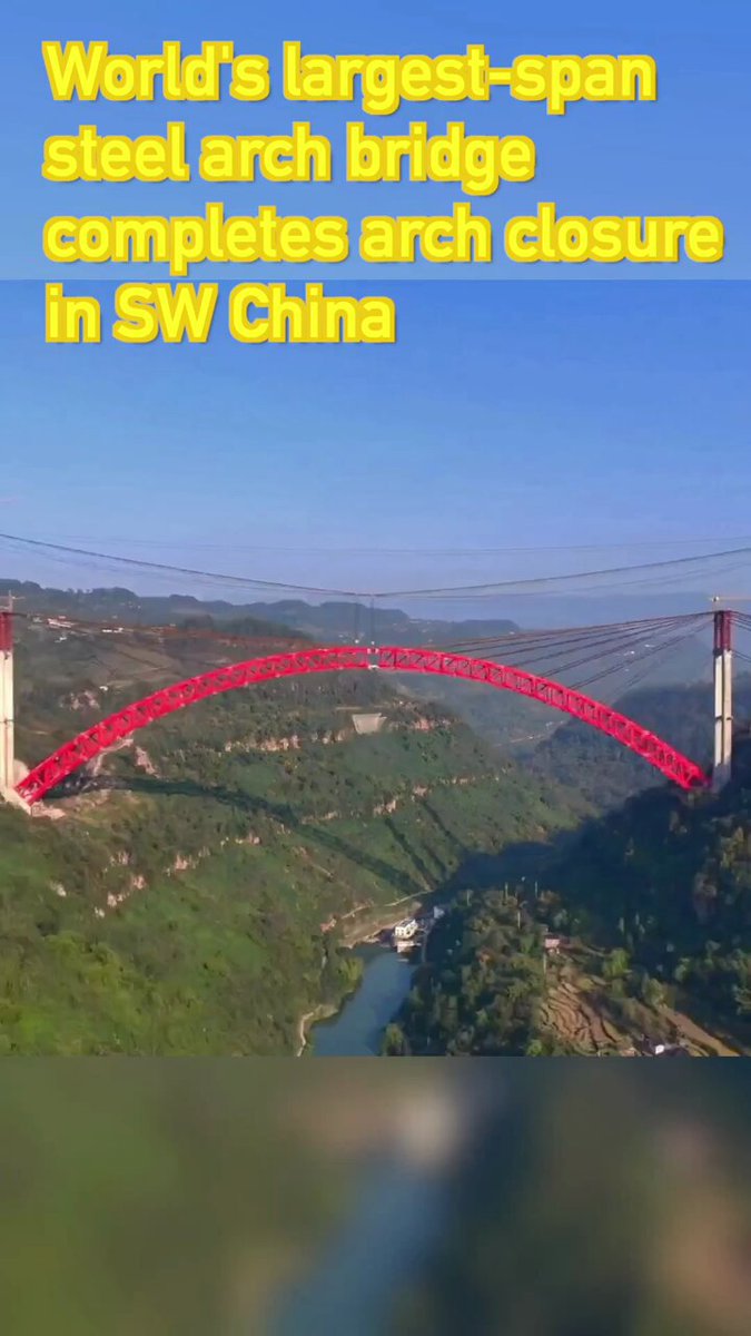 Fenglai Daxi River Grand Bridge'de Rekor Kırıldı: Dünyanın En Uzun Açıklıklı Çelik Kemer Köprüsü Tamamlandı