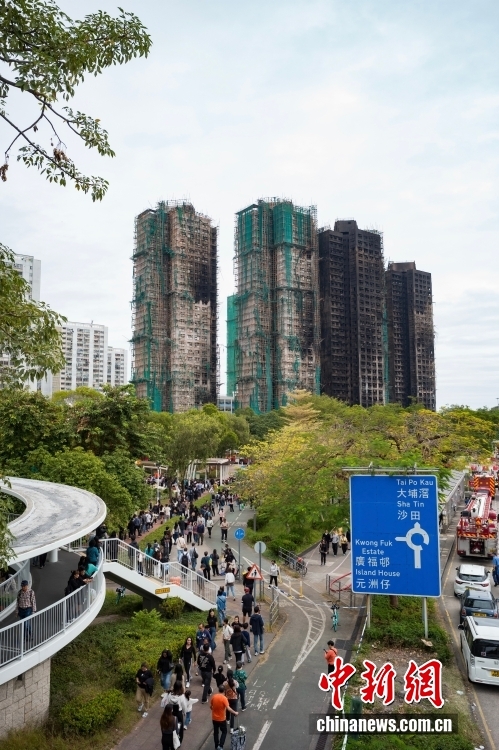 Hong Kong'da Yangın Kurbanları Anıldı