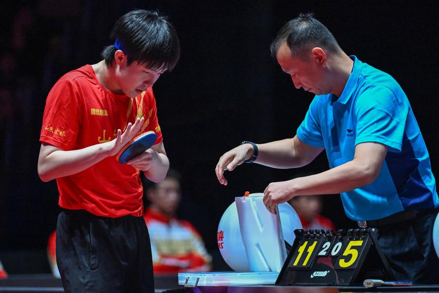 Wang Chuqin, CTTSL Açılışında Rakibini 3-0 Yendi