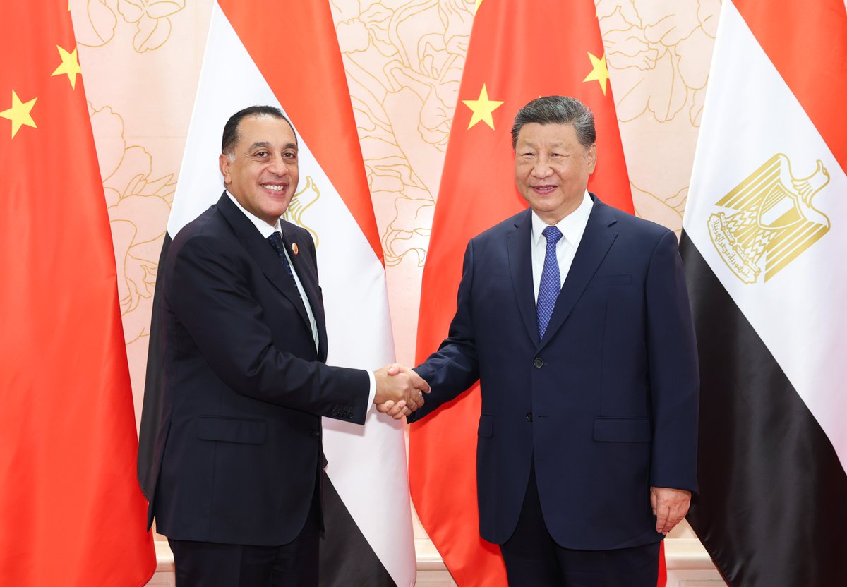 Çin Devlet Başkanı Xi Jinping, Mısır Başbakanı ile Görüşmede İlişkileri Güçlendirme Vurgusu Yaptı