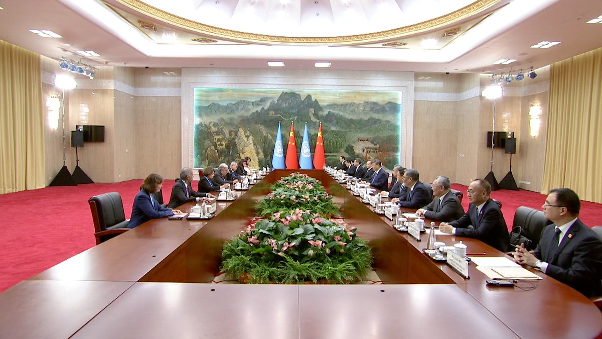 Çin Devlet Başkanı Xi Jinping, BM Genel Sekreteri Guterres ile Tianjin'de Buluştu: Çok Taraflılık Vurgusu