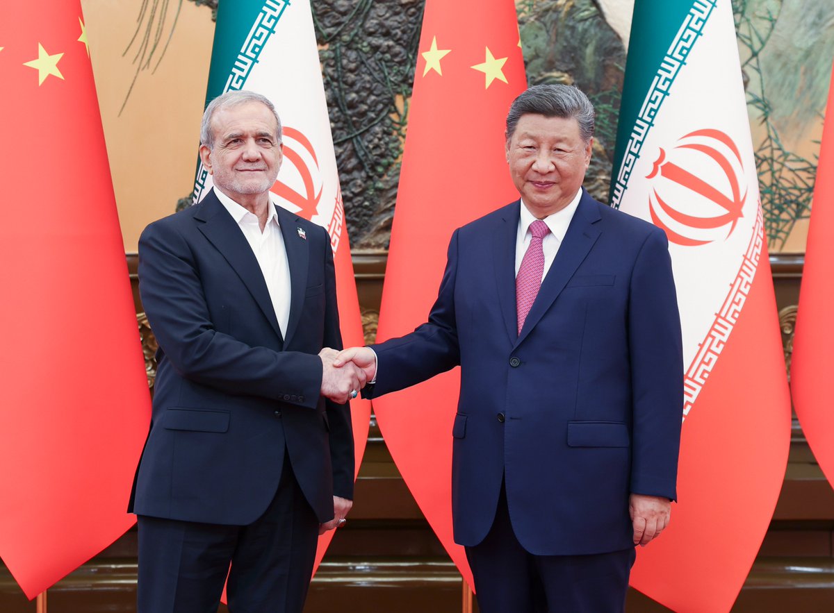 Çin ve İran Liderleri Beijing'de Karşılaştı