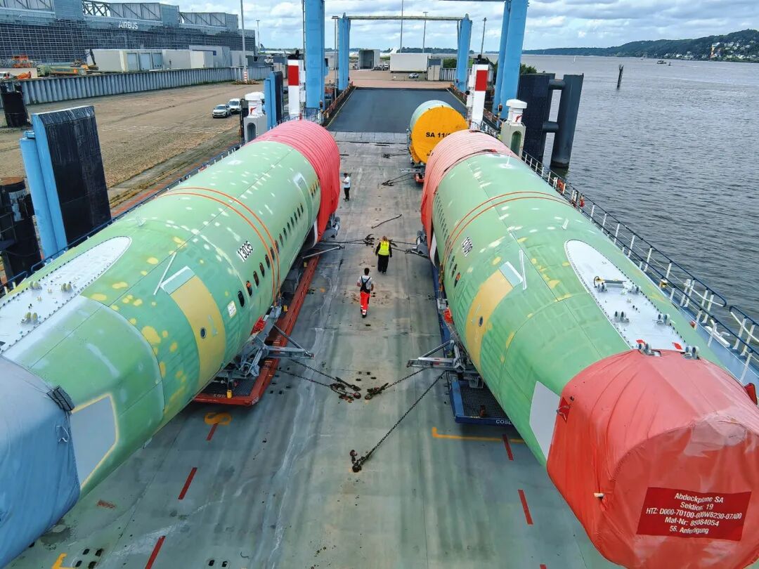 Airbus Tianjin'de Üretim Kapasitesi Artıyor: İlk Parti Komponentler Almanya'dan Sevk Edildi