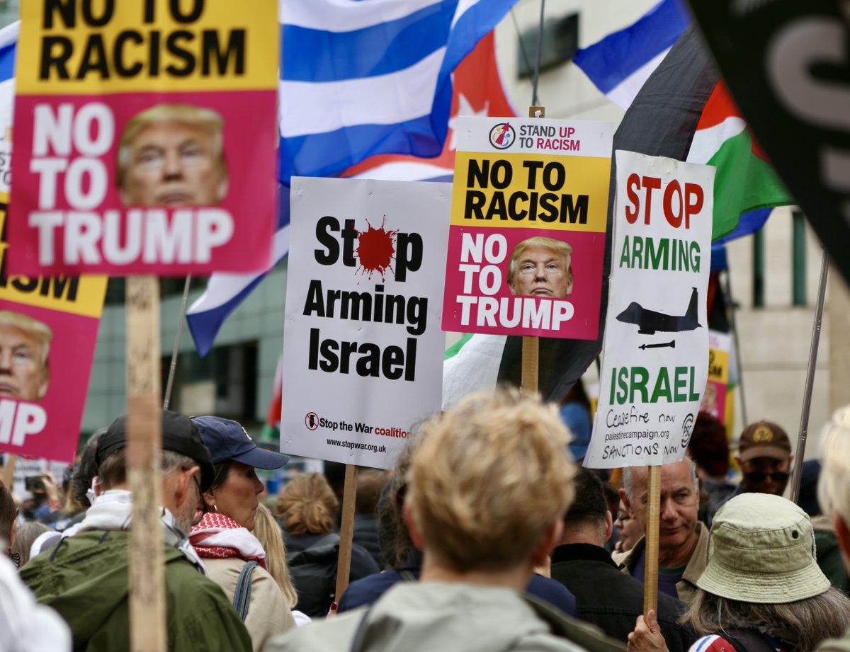 Londra'da Trump'a Karşı Protestolar Yükseliyor
