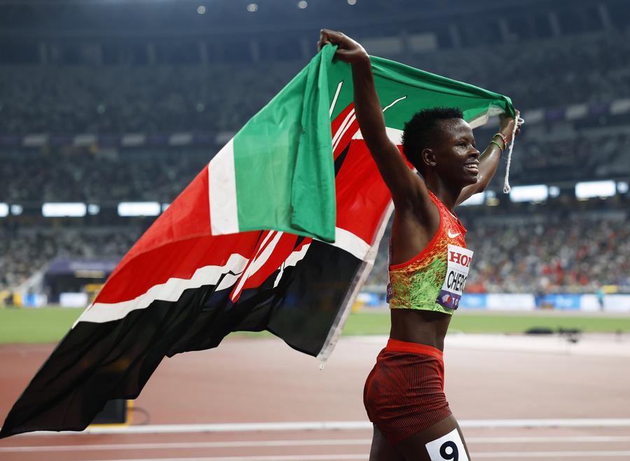 Faith Cherotich, Dünya Atletizm Şampiyonası'nda Rekorla Altın Madalya Kazandı