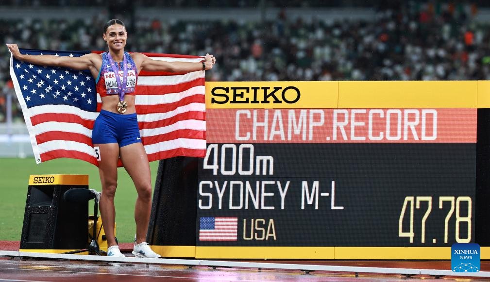Sydney McLaughlin Levrone Dünya Şampiyonası'nda 400m'de Tarihi Rekor Kırdı