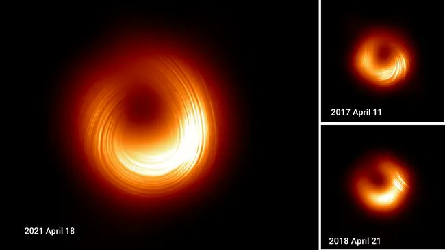 M87 Galaksisindeki Kara Deliğin Yeni Görüntüleri Açıklandı