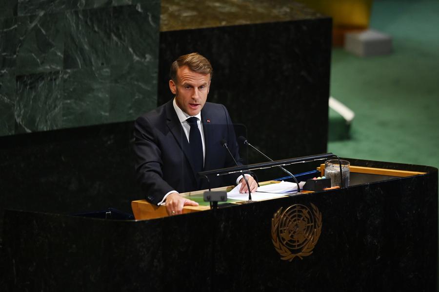 Fransa Filistin'i Tanıdı: Macron BM'de Tarihi Açıklamayı Yaptı