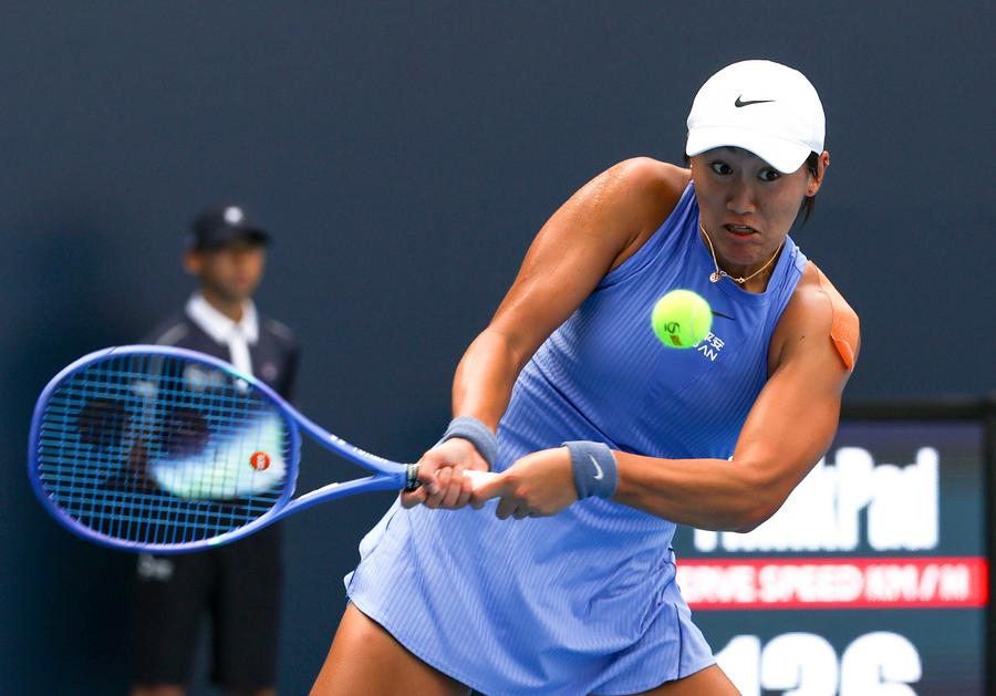 Wang Xiyu, Çin Açık'ta İlk Galibiyetini Aldı