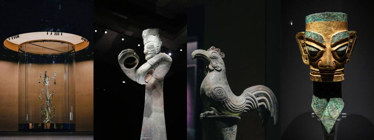 Sanxingdui'deki Renkli Bronz Eserler Tarihi Yeniden Yazıyor