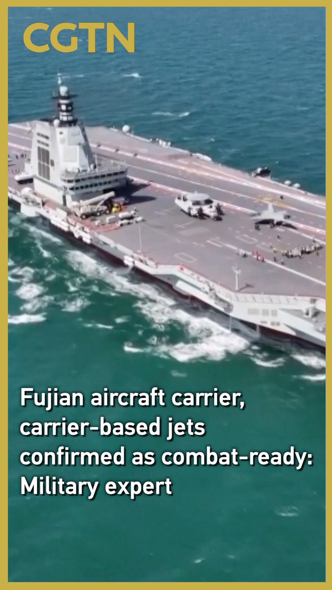 Çin'in Fujian Uçak Gemisi Muharebeye Hazır