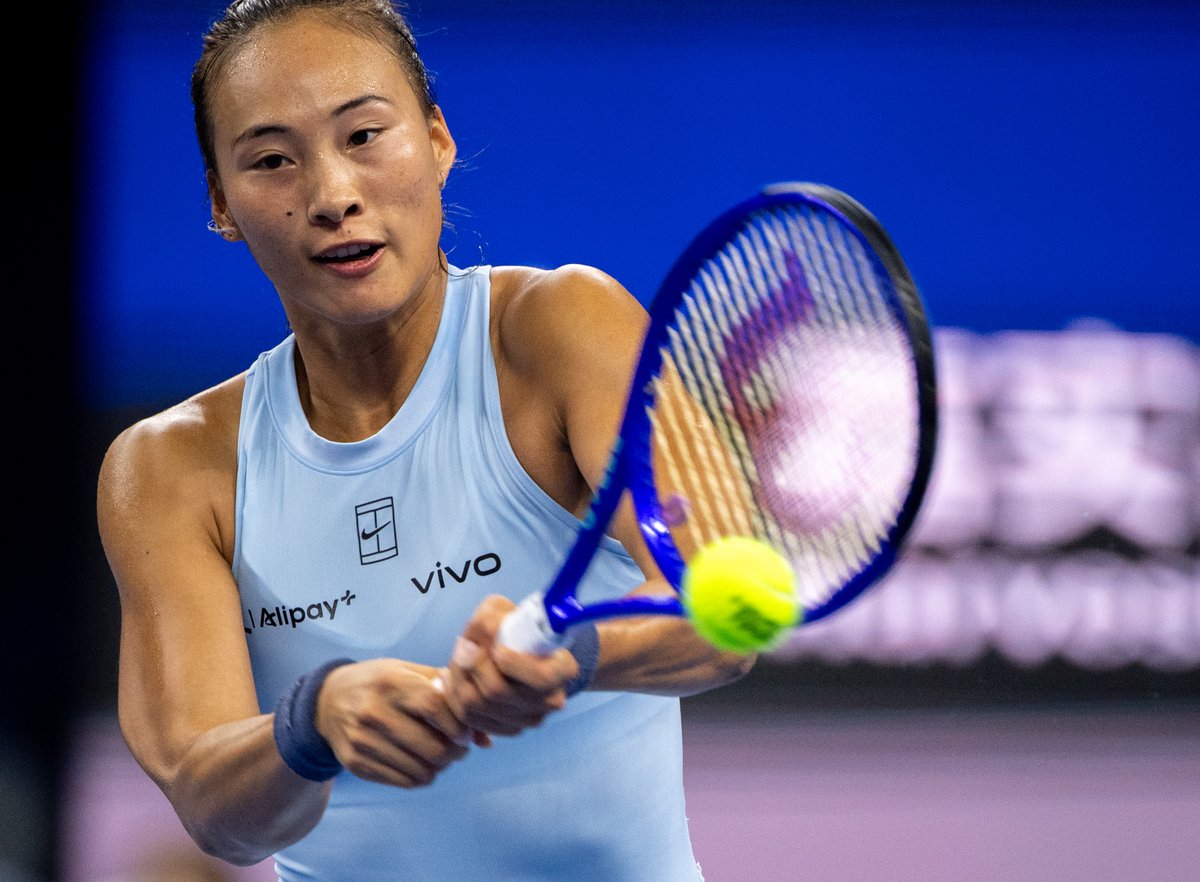 Zheng Qinwen, China Open'ta Üçüncü Tur Maçında Pes Etti