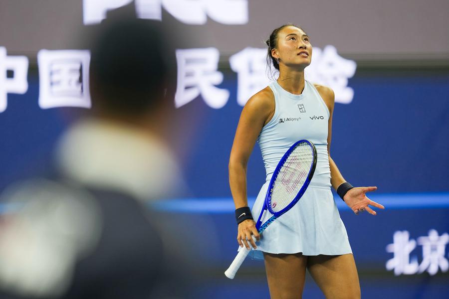 Zheng Qinwen, China Open'da Sakatlık Nedeniyle Maçı Bırakmak Zorunda Kaldı