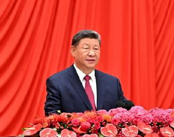 Çin Devlet Başkanı Şi Jinping'in 76. Cumhuriyet Yıldönümü Resepsiyonunda Yaptığı Konuşma