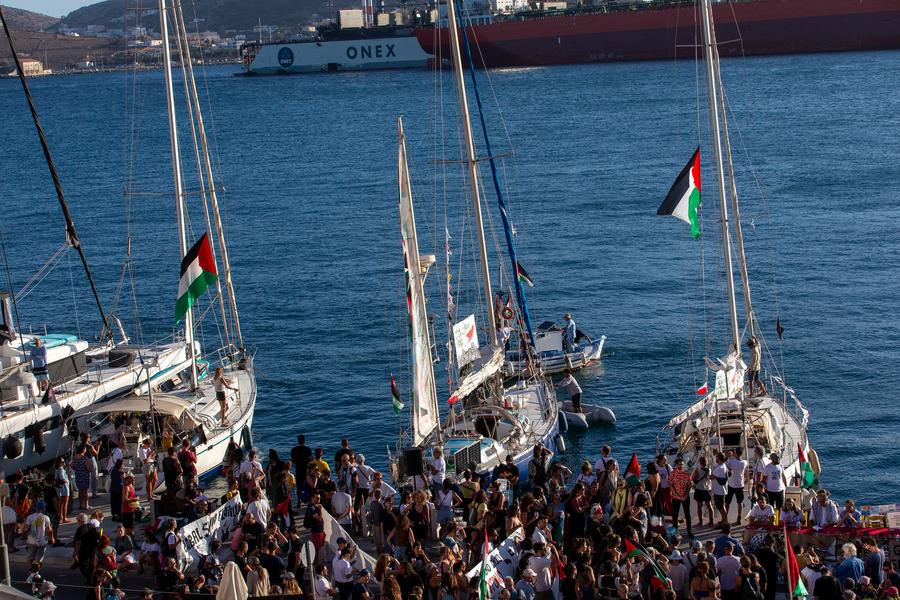 İtalya ve Yunanistan, Gazze'ye İnsani Yardım Götüren GlobalSumudFilotası'nın Güvenliğini İstiyor