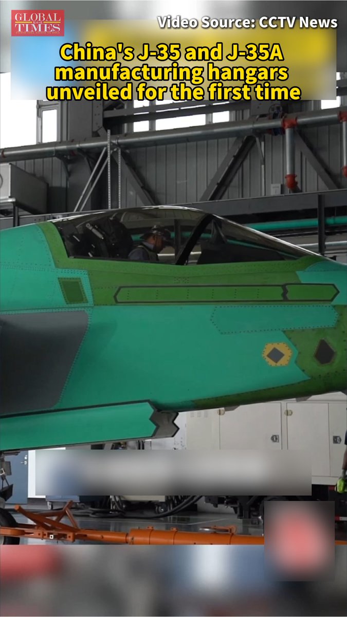 Çin'in J-35 ve J-35A Gizli Savaş Uçakları Hangerları İlk Kez Görüntülendi