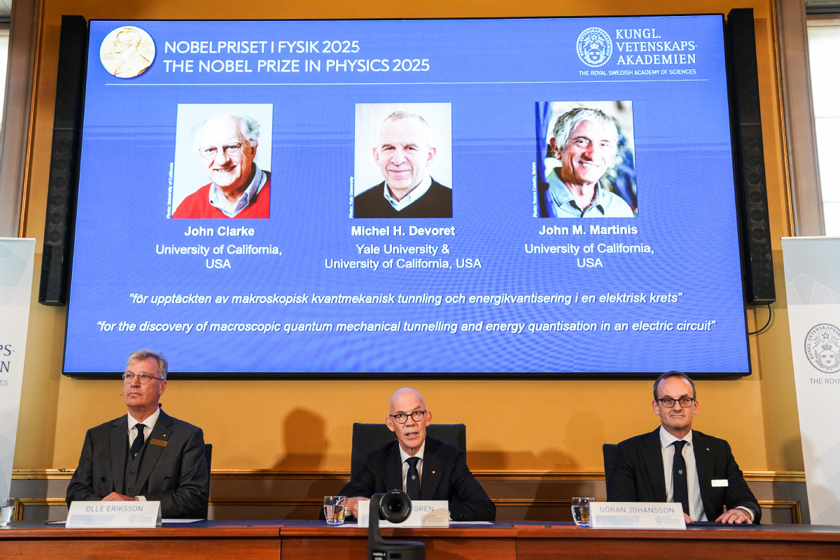 2025 Nobel Fizik Ödülü Üç Amerikalı Bilim İnsanına Verildi