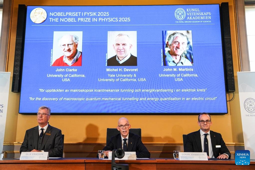 2025 Nobel Fizik Ödülü Kuantum Devrelerindeki Çığır Açan Keşfe Verildi