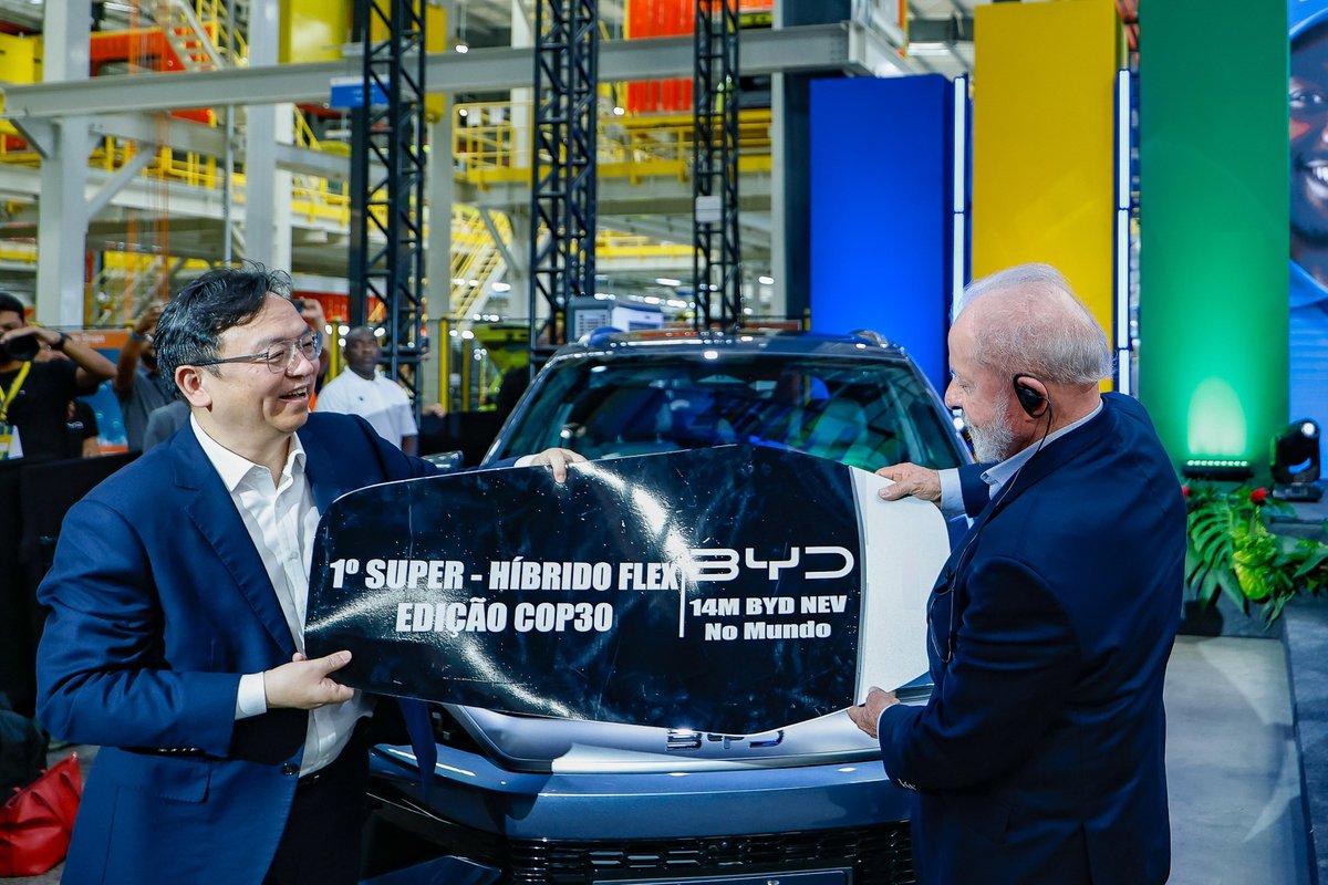 BYD, Brezilya'da Dev Fabrikasını Açtı: Başkan Lula da Silva Katıldı