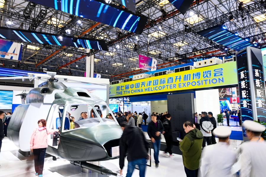 7. Çin Helikopter Fuarı Tianjin'de Başladı