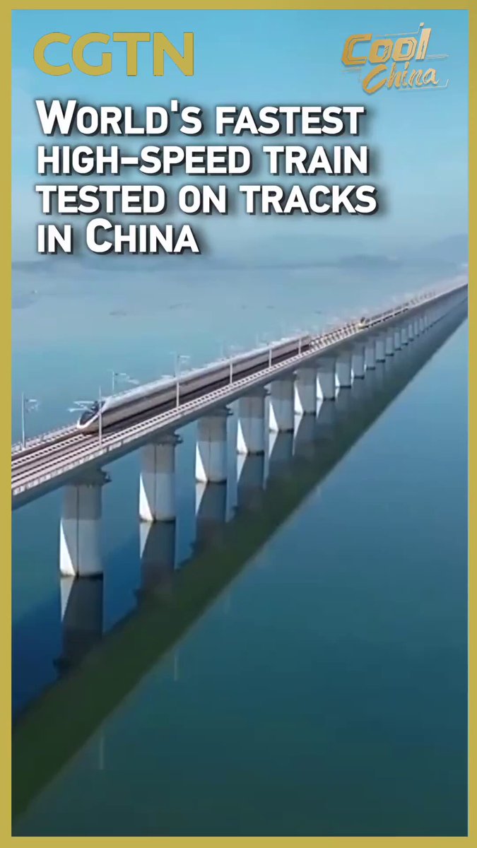 Çin'de Yeni Nesil Yüksek Hızlı Tren Testleri Başladı