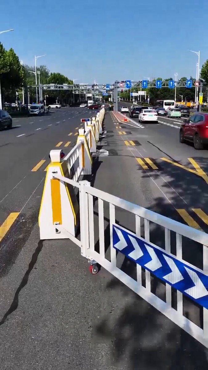 Hefei'de Akıllı Gelgit Şeridi Trafik Akışını Yüzde 30 İyileştirdi