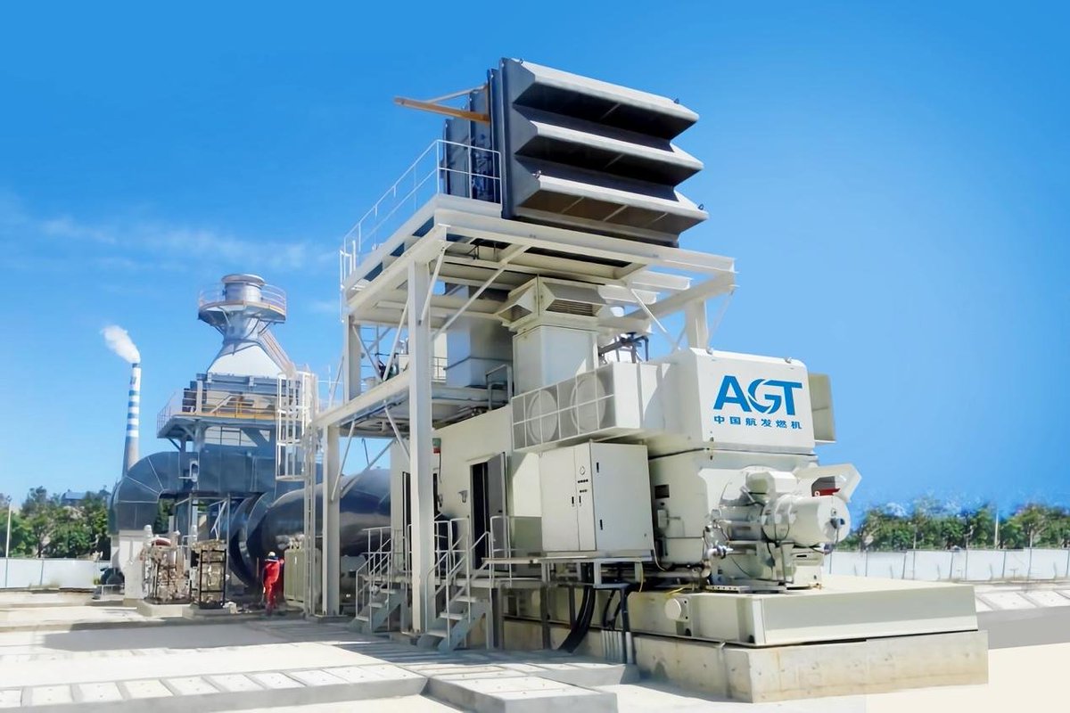 Çin Yapımı Taihang 7 Gaz Türbini Elektrik Üretiminde Rekor Kırdı
