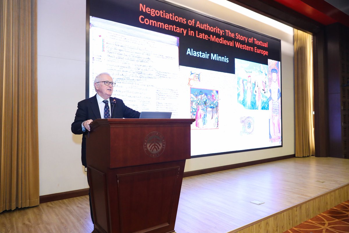 Peking Üniversitesi'nde Orta Çağ Yorum Kültürü Konuşuldu
